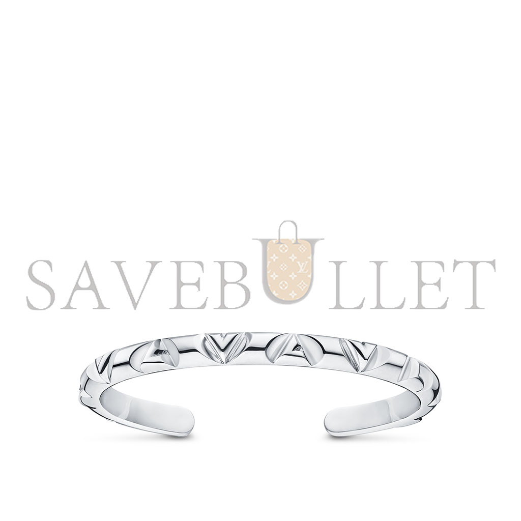 LOUIS VUITTON LV VOLT MULTI WHITE GOLD BRACELET Q95963